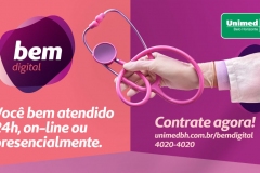 Campanha de lançamento do Bem Digital em 2021