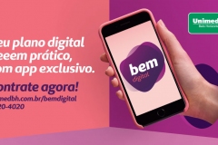 Campanha de lançamento do Bem Digital em 2021