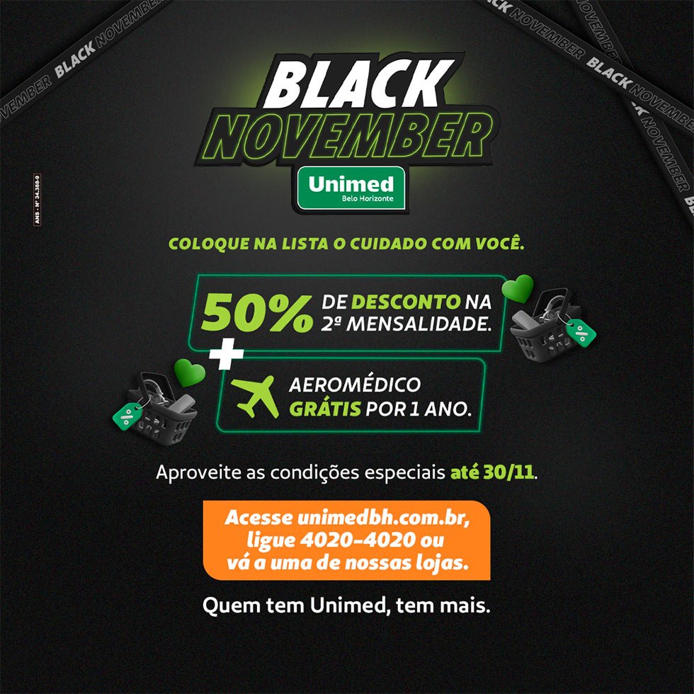 Campanha Black November 2023