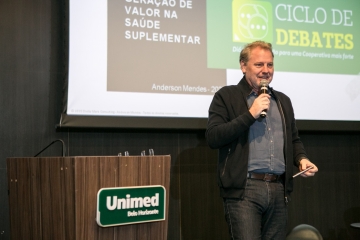 05.08.2025 - Ciclo de Debates - Palestrante: Anderson Mendes - Espaço de Eventos Unimed-BH