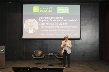 09.09.2025 - Ciclo de Debates - Palestrante: Marcelo Alvarenga - Espaço de Eventos Unimed-BH