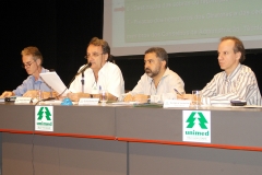 Diretoria 2002-2006: Dr. Carlos Rubens Maciel, Dr. Emerson Fidélis, Dr. Garibalde Mortoza Júnior e Dr. Paulo Borem.