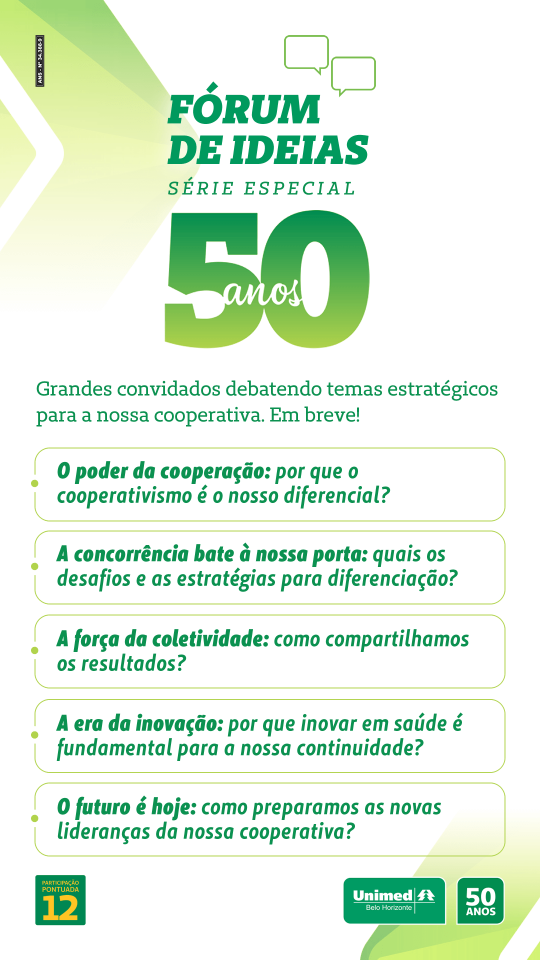 Fórum de Ideias – Série Especial 50