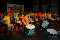 Formatura do Projeto Comunidade Saudável – 2008 – Grupo Batuque Salubre