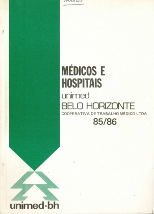 Catálogo Médico – 1985/1986