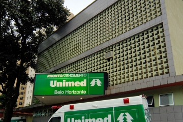 Pronto-Atendimento Unimed-BH Contorno – Serviço de urgência e emergência 24 horas – Década de 2000.