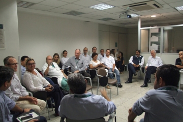 2015 - Visita da Diretoria ao Hospital Unimed – Unidade Contorno